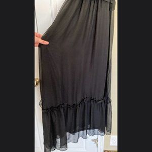 fab'rik Elegant Formal Black Dress